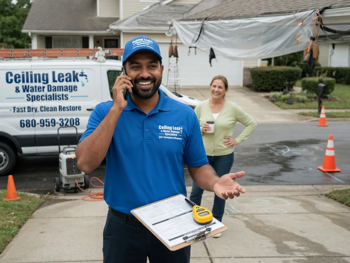Ceiling Leak Cleanup Lock Haven, PA FAQs